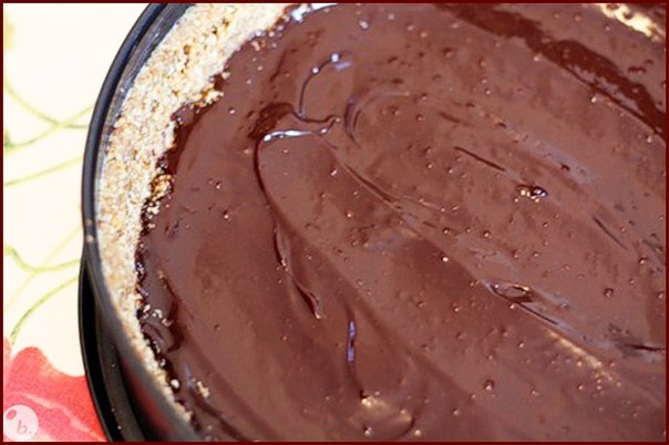 Воздушный творожный торт с шоколадом 