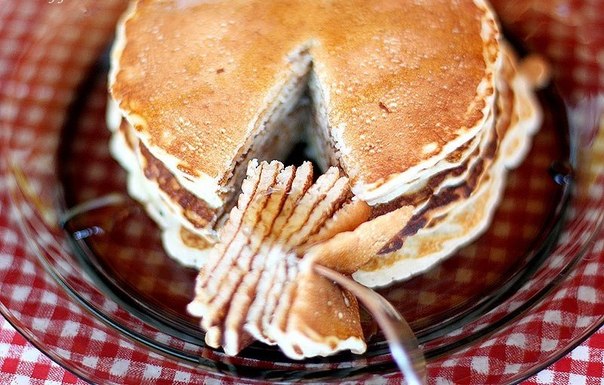 American pancakes на завтрак