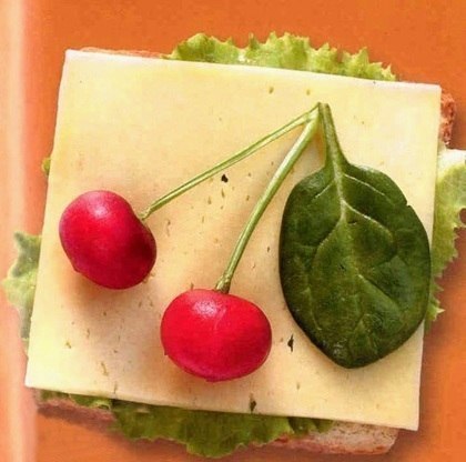 Креативное оформление бутербродов