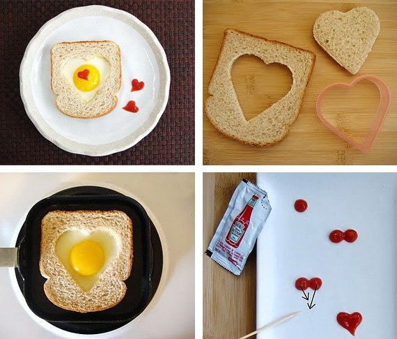Идея для романтического завтрака!