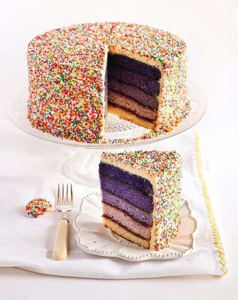 Торт "Фиолетовый Американец"