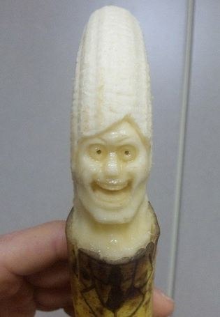 Резьба по банану