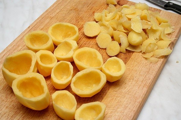 Фаршированный картофель от Елены Кулешовой