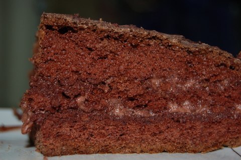 Шоколадный торт за 10 минут