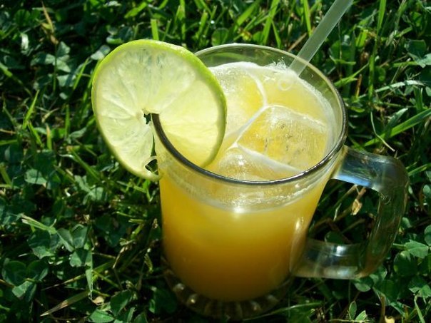Абрикосово-цитрусовый лимонад