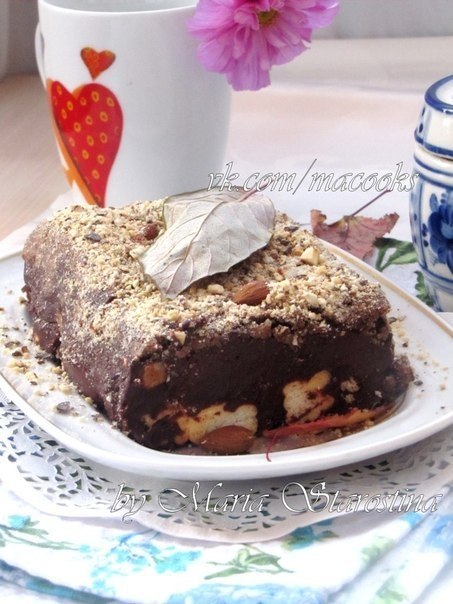 Итальянский десерт /Шоколадный торт с фундуком