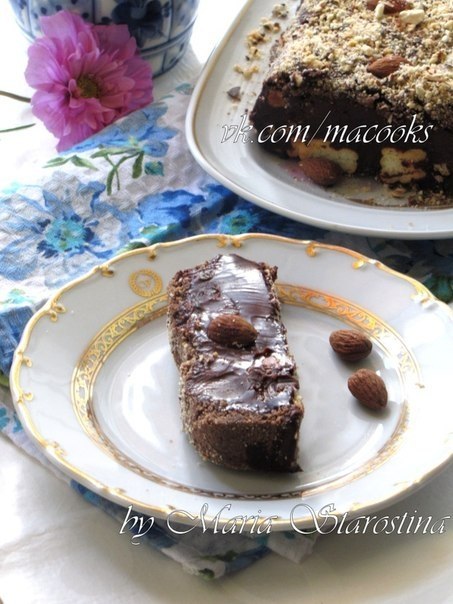 Итальянский десерт /Шоколадный торт с фундуком