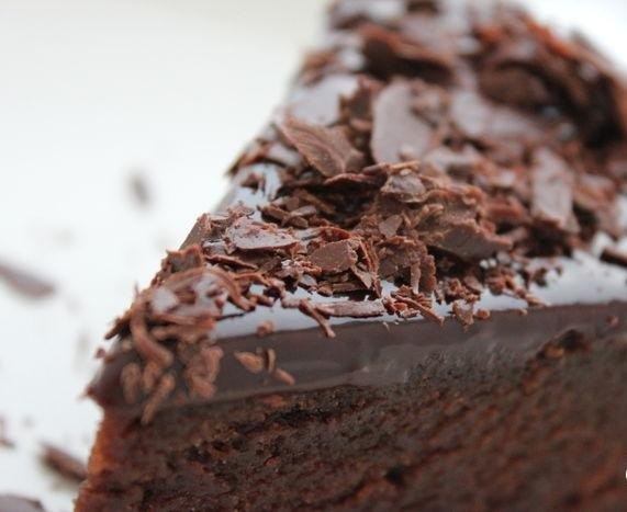 Шоколадный торт с трюфелями 