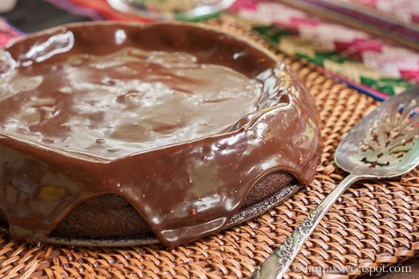 Мексиканский шоколадный торт без муки.