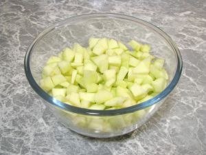 Слоеные пирожки с яблоками