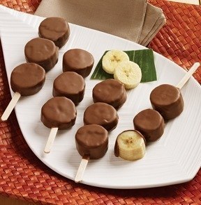 Бананы в шоколаде. 