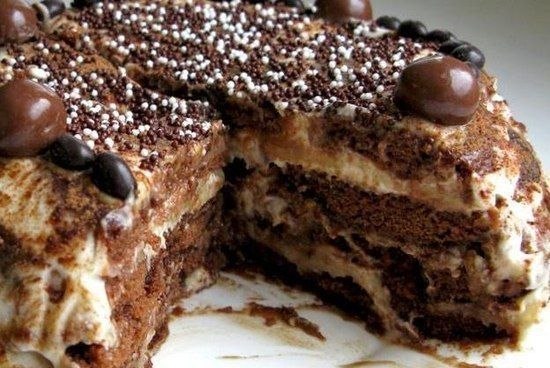 Пряничный торт (без выпечки)!