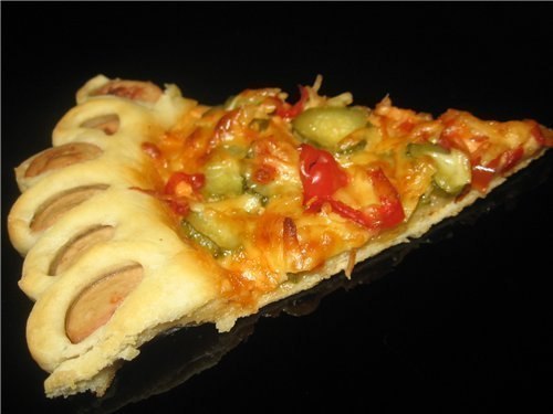 Пицца с вкусным краешком 